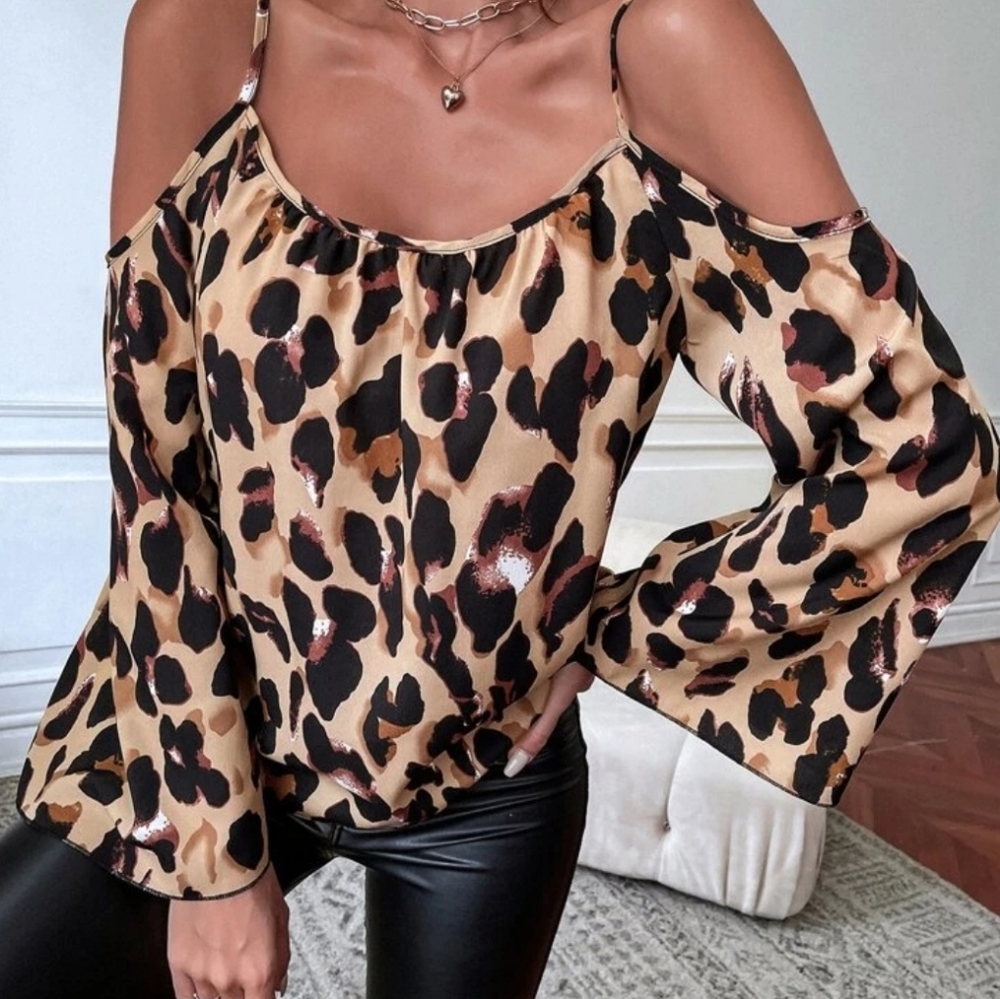 Shein Cold Shoulder blouse